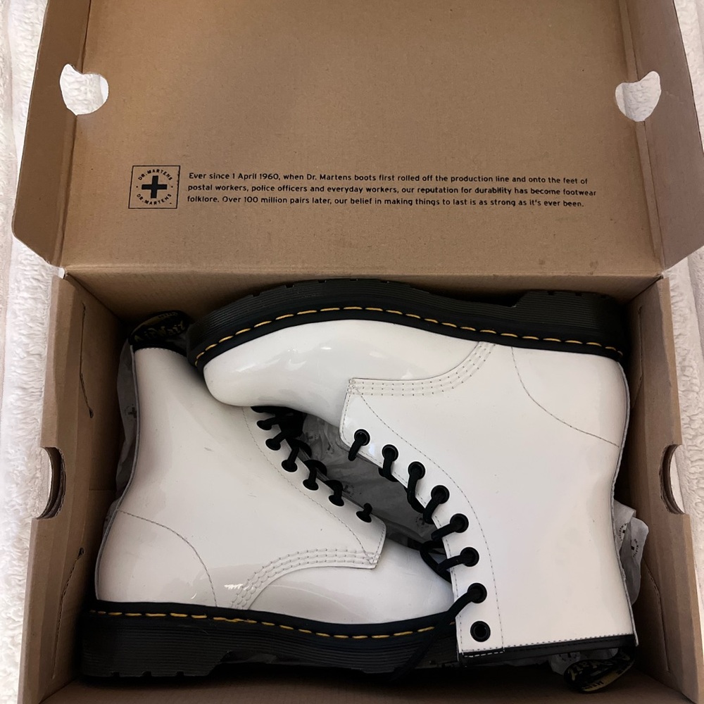White Dr. Martens